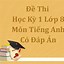 Đề Cương Anh Văn Lớp 8 Học Kì 1